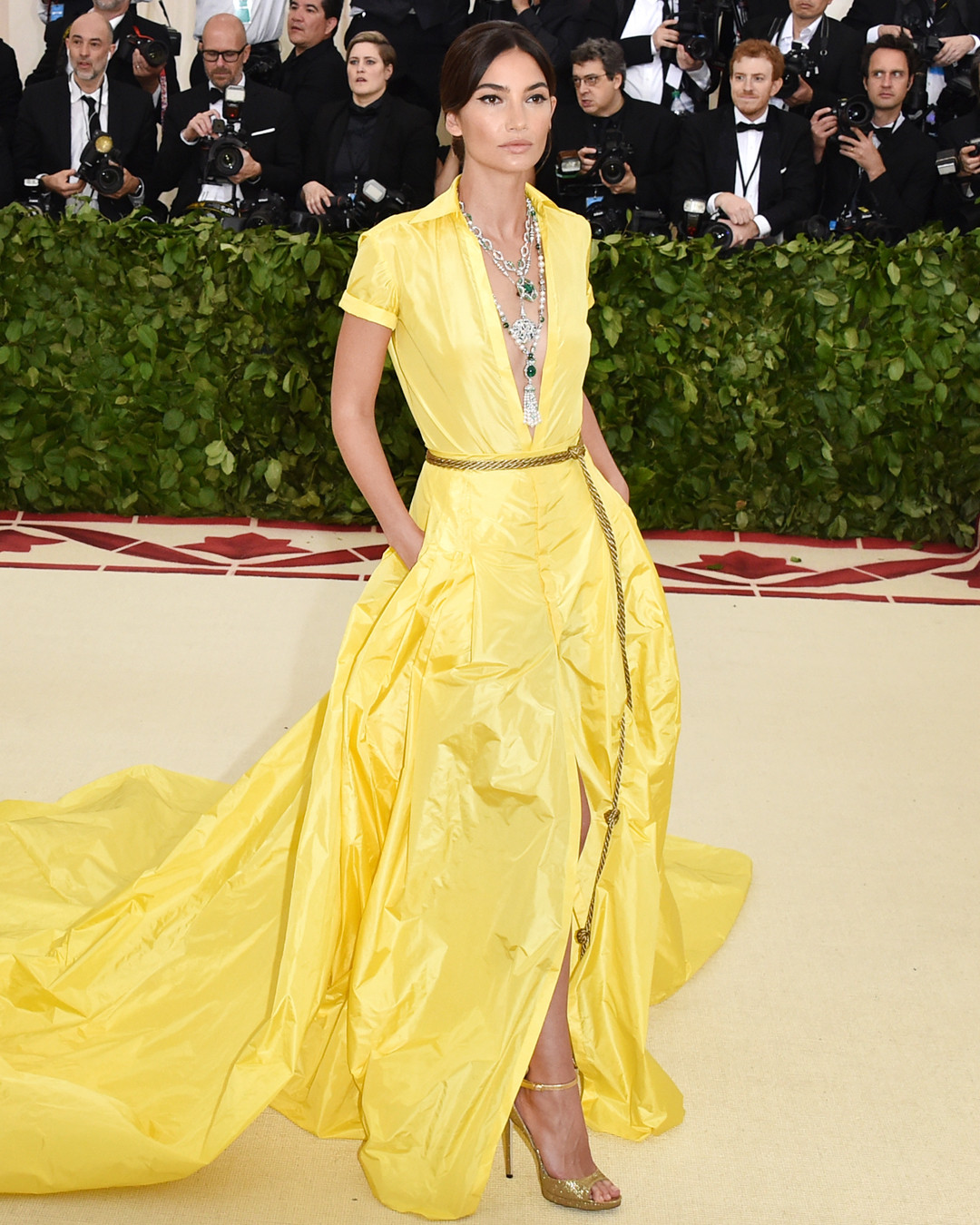 Lily Aldridge's Met Gala 2018 Dress Revealed so Many Cool Secrets